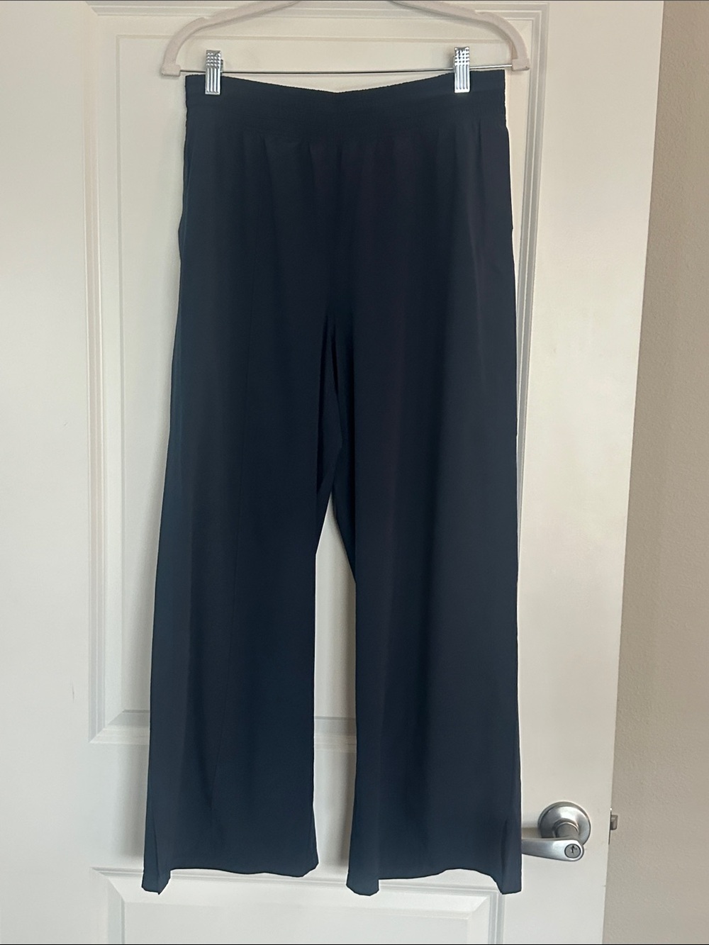 Lululemon Athletica Women's Navy Wide-Leg Pull-On Pants